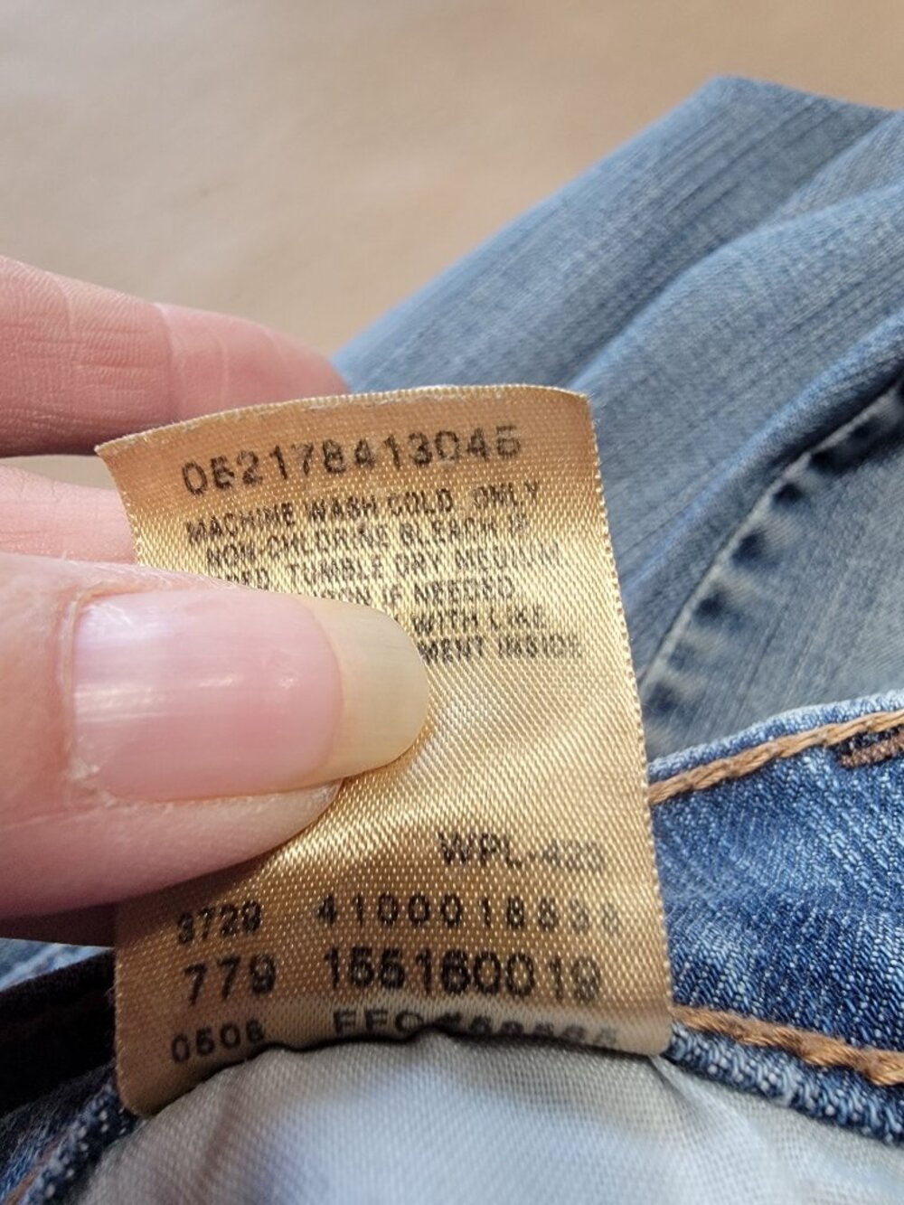 Levi's Size 4 Bootcut 515 Denim Blue Jeans - Picture 15 of 15